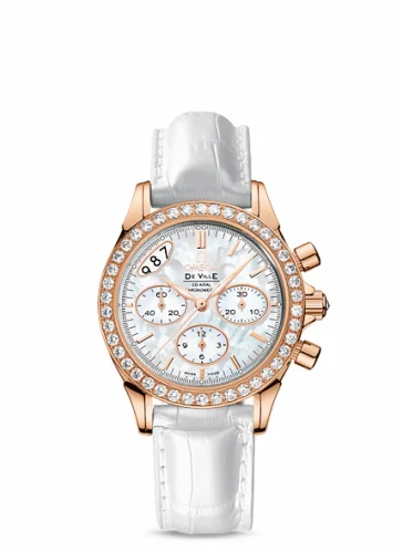 Omega De Ville Co-Axial 35 Chronograph Red Gold Diamond / MOP 422.58.35.50.05.002 (42258355005002)